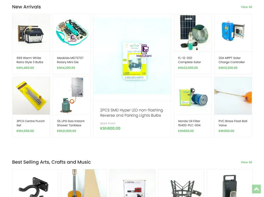 Madukani e-commerce store