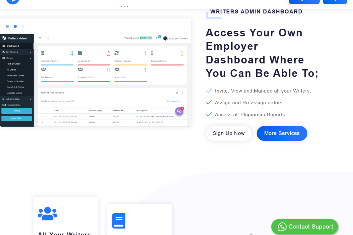 How I Built WritersAdmin: A Freelancing Platform with Escrow and Bidding System